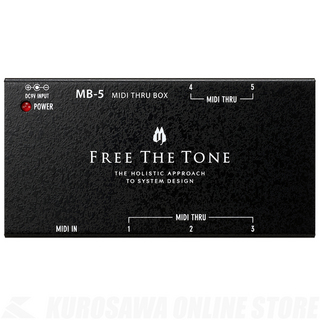 Free The Tone MB-5 MIDI THRU BOX【送料無料】