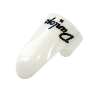 Jim Dunlop9011 White Plastic Fingerpicks ミディアム フィンガーピック×36枚