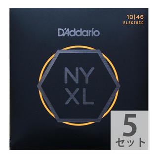 D'Addario ダダリオ NYXL1046 エレキギター弦×5SET