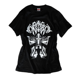 ONE CONTROLワンコントロール デスメタル風ロゴ Tシャツ ブラック Lサイズ
