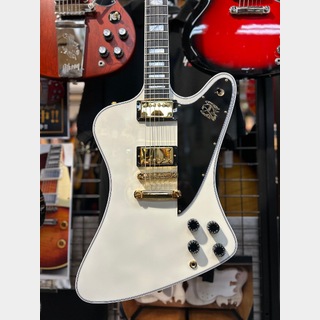 Gibson Custom Shop【2024年製新品】Firebird Custom Polaris White Gloss #CS400817【4.08kg】