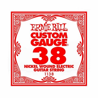 ERNIE BALL アーニーボール 1138 NICKEL WOUND 038 エレキギター用バラ弦