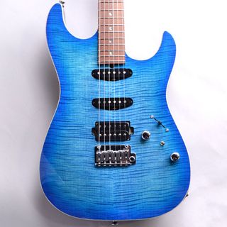 T's Guitars DST22 MAHO CUSTOM Jacaranda(Trans Blue Burst)