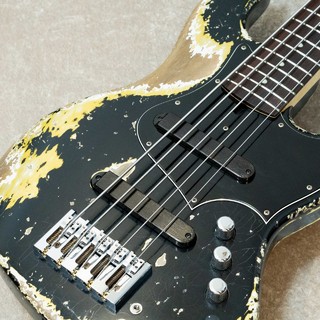 Xotic XJ-1T 5st Super Heavy Aged -Black Over Gold-