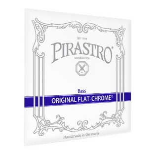 Pirastroピラストロ コントラバス弦 Original Flat Chrome オリジナルフラットクロム E線（2.10M） スチール/クロム