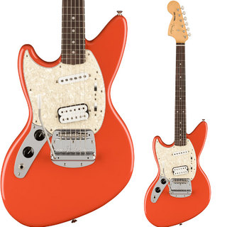 Fender Kurt Cobain Jag-Stang Left-Hand Rosewood Fingerboard Fiesta Red 左利き