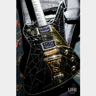 Washburn PS1900 Limited Edition Paul Stanley Boogie Street Custom Gold Hardware 2009