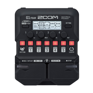 ZOOM G1 FOUR Guitar Multi-Effects Processor【即日発送】