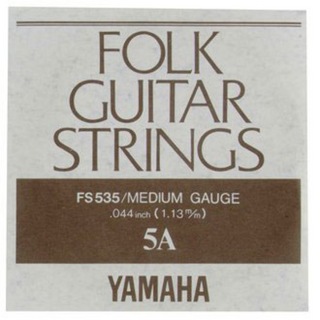 YAMAHAFS535 アコースティックギター用 バラ弦 5弦×6本