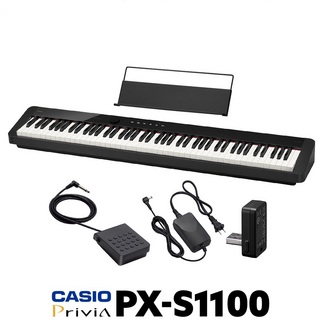 Casio カシオ PX-S1100 BK 電子ピアノ 88鍵盤 Privia プリヴィア【即納可能】