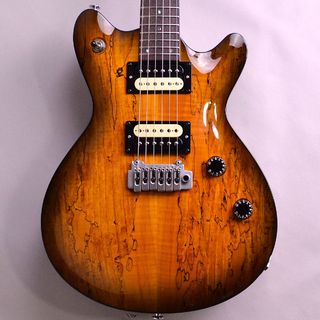 T's Guitars Arc-STD24,Spalted/Roseneck(Amber Burst) #051490C