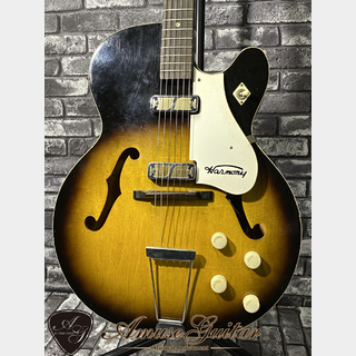 HarmonyRocket H54 # Sunburst 1961年製【DeArmond- Golden Tone Pickup】w/Hard Case 2.95kg