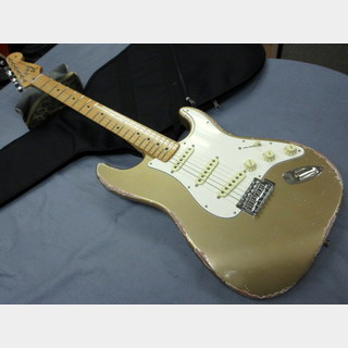 NO BRANDStratocaster Fender Mex MJT / Shoreline Gold
