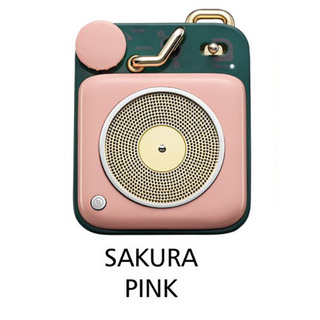 MUZENButton (Sakura pink) Bluetoothスピーカー ポータブルスピーカー