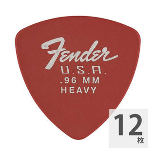 Fender フェンダー 346 Dura-Tone 0.96mm FRD ギターピック 12枚入り