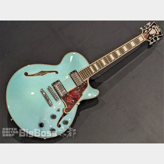 D'Angelico Premier SS Stairstep Ocean Turquoise
