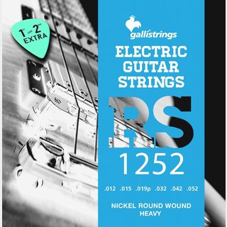 Galli Strings RS1252 Heavy Nickel Round Wound エレキギター弦 .012-.052【名古屋栄店】