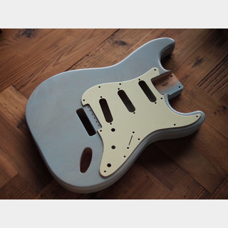 MJT Stratocaster Body - Alder - Aged Sonic Blue - Light Relic
