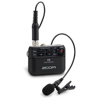 ZOOM F2-BT/B (ブラック) 32bitフロート録音対応　フィールドレコーダー　Bluetooth 機能内蔵