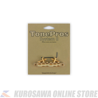 TONE PROS AVR2G-G TonePros Replacement ABR-1 Tuneomatic with "G Formula"saddles