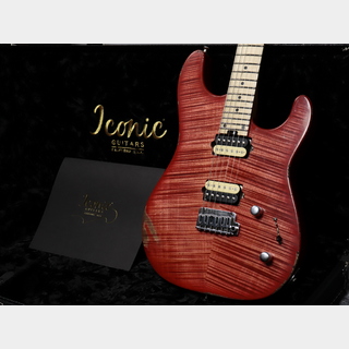 Iconic Guitars SOLANA  EVOLUTION S 24 LIMITED 【DAKOTA TRANS RED AGED】 当店カスタムオーダー品