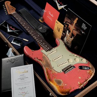 Fender Custom Shop Limited Edition 60/63 Stratocaster Super Heavy Relic S.Faded A.Fiesta Red / 3CS【渋谷店】