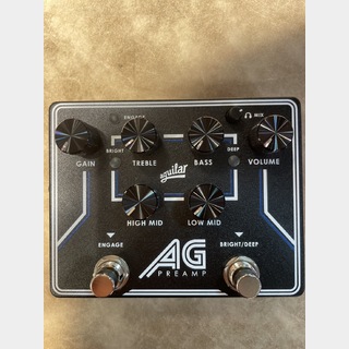 aguilar 展示特価！AG PREAMP DI PEDAL プリアンプペダル ANALOG BASS PREAMP AND DI