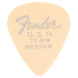 Fender Dura-Tone 351 Shape .71 Medium Olympic White [12枚入り]【WEBSHOP】