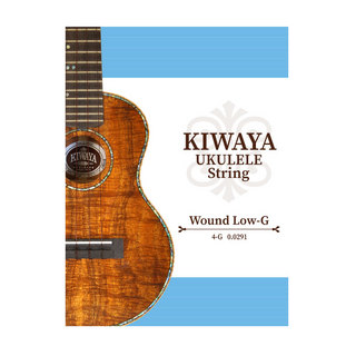 KIWAYA KWLG ウクレレ弦 Low-G弦 ワウンド 巻弦 (単品) バラ弦 1本