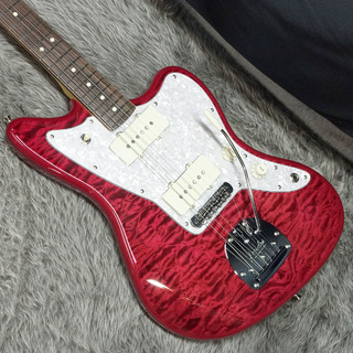 Fender 2024 Collection Made in Japan Hybrid II Jazzmaster RW Quilt Red Beryl