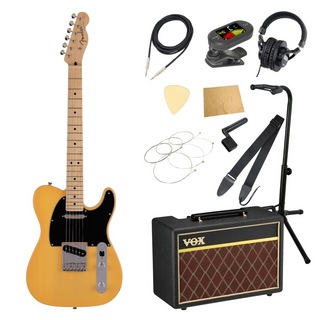 Fender MIJ Junior Collection Telecaster MN BTB エレキギター VOXアンプ付き 入門11点 初心者セット