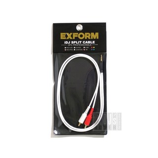 EXFORM iDJ SPLIT CABLE SERIES  RCA-PX2-1.0M