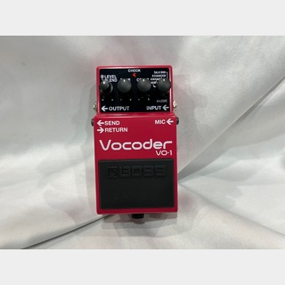 BOSS VO-1 Vocoder ◆1台限定B級特価!即納可能!【TIMESALE!~5/19 19:00!】【ローン分割手数料0%(12回迄)】