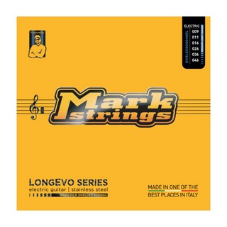 Mark StringsDVM-S/6LESS09046 LONGEVO SERIES stainless .009-.046 エレキギター弦