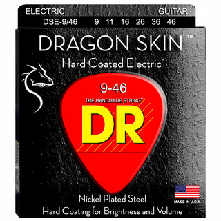 DRDRAGON SKIN DSE-9/46 Custom Light 009-046 エレキギター コーティング弦【ディーアール ドラゴンスキン】
