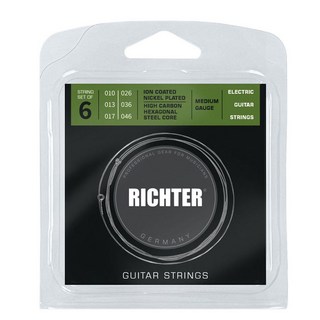 Richter Straps ＃1805 Electric Guitar String set [10-46/Medium Gauge]