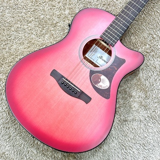Ibanez AAM50CE CRO (Coral Red Burst Open Pore) -Advanced Acoustic-【2024年最新モデル】【エレアコ】