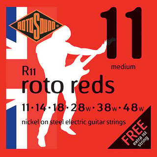 ROTOSOUNDR11 ROTO REDS Medium 11-48 エレキギター弦【名古屋栄店】