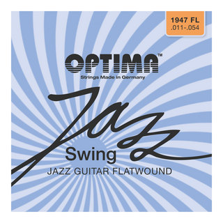OPTIMA1947.FL Jazz Swing Flatwound Strings エレキギター弦