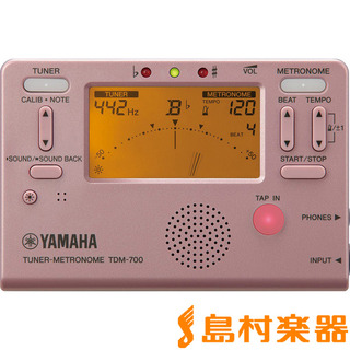 YAMAHATDM-700P 【生産完了品】チューナー メトロノーム ピンクTDM700P