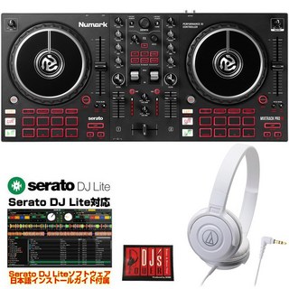 NumarkMixtrack Pro FX + ATH-S100WH ヘッドホン SET 【Serato DJ Lite対応DJコントローラー】