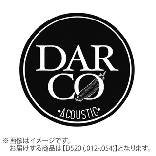 DARCOACOUSTIC 80/20ブロンズ 012-054 ライト D520アコースティックギター弦