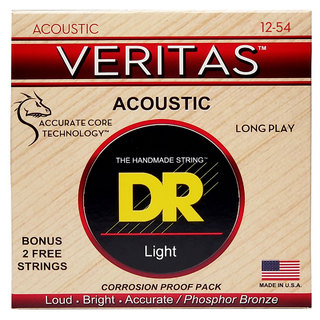 DRVERITAS VTA-12 Light 012‐054 アコースティックギター フォスファーブロンズ弦【ディーアール ヴェリタス