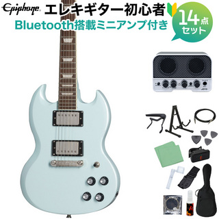 Epiphone Power Players SG IBL 初心者セット Bluetooth搭載ミニアンプ付