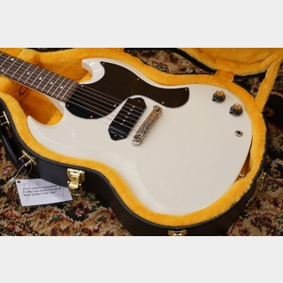 Gibson Custom ShopPSL Murphy Lab 1963 SG Junior "Ultra Light Aged" with Lightning Bar "Polaris White" #401833 [2.81kg