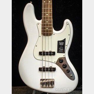 FenderPlayer Jazz Bass -Polar White/Pau Ferro-【4.05kg】【48回金利0%対象】【送料当社負担】