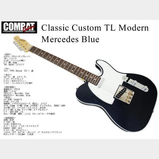 Combat Classic Custom TL Modern Mercedes Blue
