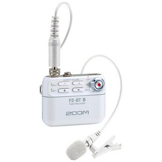 ZOOM F2-BT/W (ホワイト) 32bitフロート録音対応　フィールドレコーダー　Bluetooth 機能内蔵
