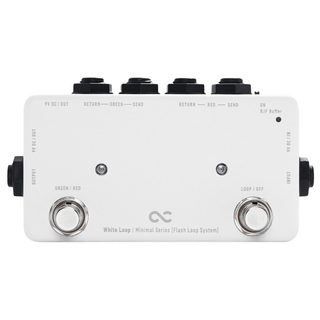 ONE CONTROL ワンコントロール Minimal Series White Loop with BJF Buffer ループスイッチャー エフェクター