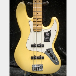 FenderPlayer Jazz Bass -Buttercream/Maple-【4.15kg】【48回金利0%対象】【送料当社負担】